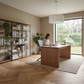 Lusso Uniqo Herringbone Natural Brushed & Lacquered Engineered Oak - Home Office