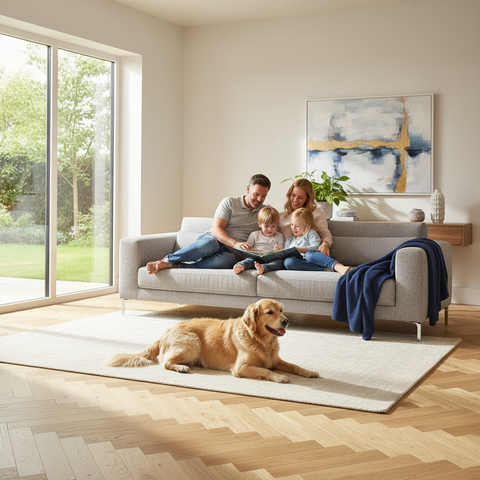 Lusso Uniqo Herringbone Natural Brushed & Oiled Engineered Oak