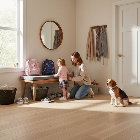 Lusso Modena Luxe Ghost Engineered Oak