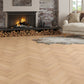 Lusso Uniqo Herringbone Invisible Engineered Oak Flooring - (SAMPLE)