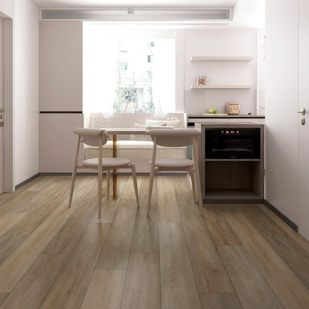 Lusso Bari Liberty Elm Plank Glue Down LVT Vinyl Flooring - (SAMPLE)