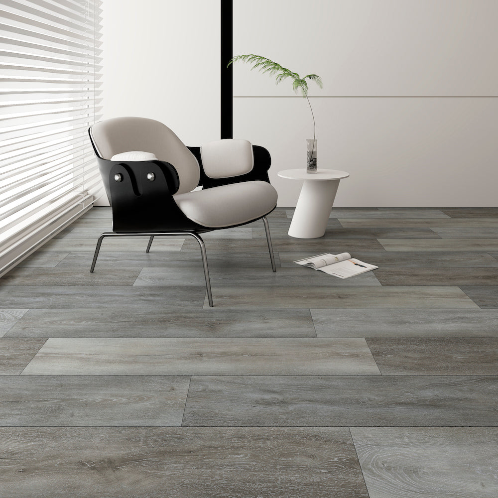 Bari Silken Ash Plank Glue Down LVT Vinyl Flooring - (SAMPLE)