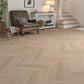 Brescia Coral Oak Herringbone SPC Click Vinyl Flooring - (SAMPLE)