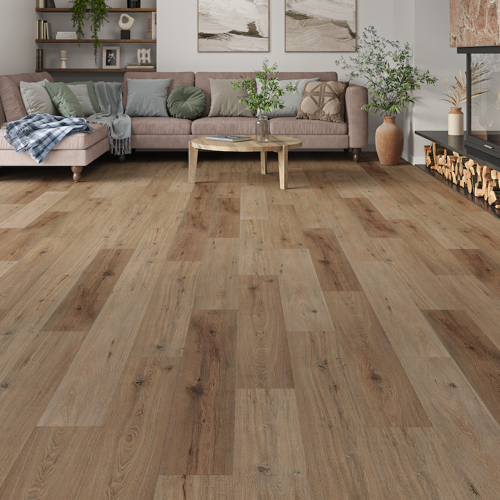 Lusso Brescia Cove Oak SPC Click Vinyl Flooring