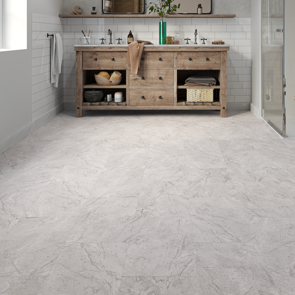 Lusso Brescia Maritime Tile SPC Click Vinyl Flooring - (SAMPLE)