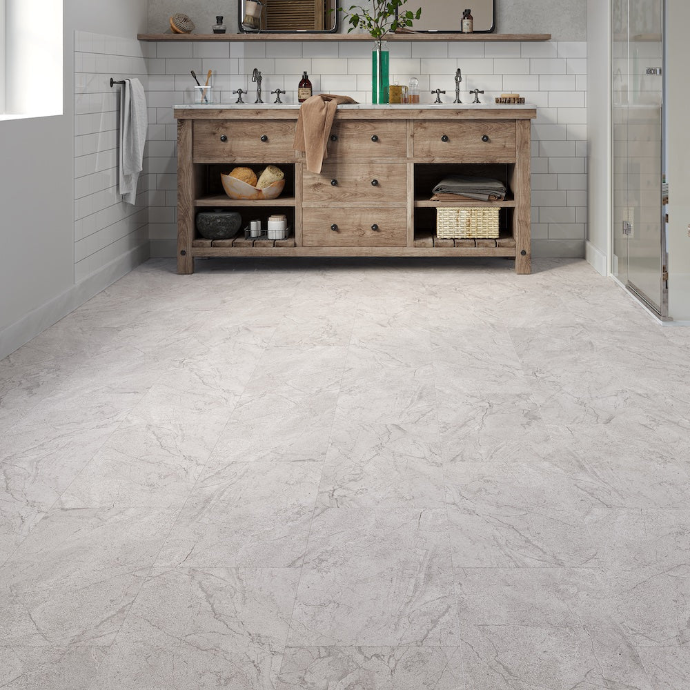 Brescia Maritime Tile SPC Click Vinyl Flooring - (SAMPLE)
