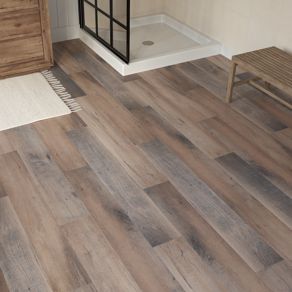 Lusso Brescia Pebble Oak SPC Click Vinyl Flooring