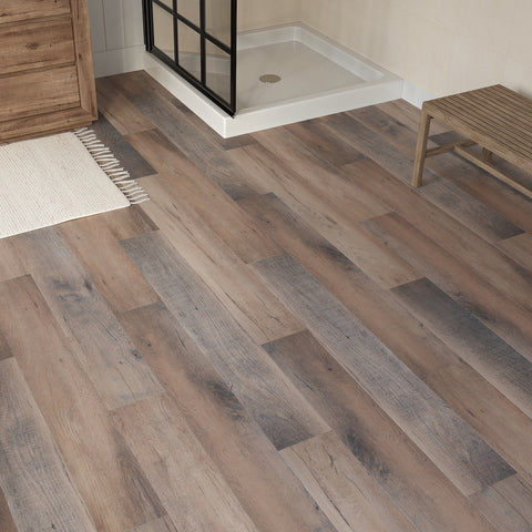 Lusso Brescia Pebble Oak SPC Click Vinyl Flooring