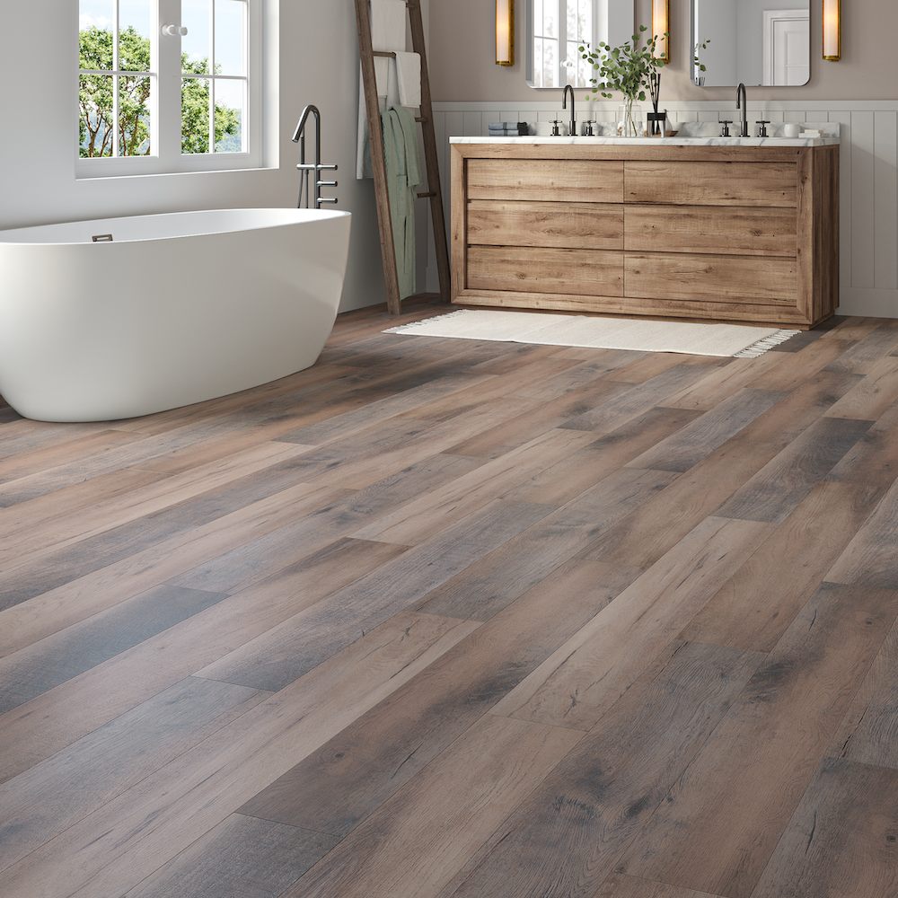 Lusso Brescia Pebble Oak SPC Click Vinyl Flooring