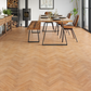 Lusso Capri Highland Oak Herringbone Engineered Wood Flooring - (SAMPLE)