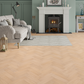 Lusso Capri Origin Oak Herringbone Engineered Wood Flooring - (SAMPLE)