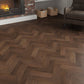 Carrara Luxe Antique Herringbone Engineered Oak - (SAMPLE)
