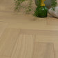 Lusso Carrara Luxe Invisible Oiled Oak Herringbone Engineered Wood Flooring