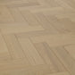 Lusso Carrara Luxe Invisible Oiled Oak Herringbone Engineered Wood Flooring