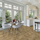 Lusso Ferrara Fawn Oak Herringbone Glue Down LVT Vinyl Flooring - (SAMPLE)