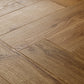 Lusso Ferrara Rural Oak Herringbone Glue Down LVT Vinyl Flooring