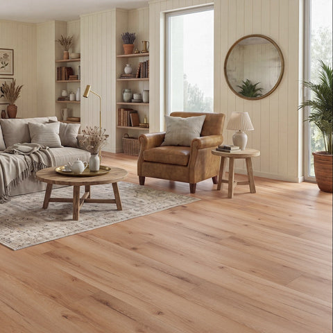 Lusso Flooring Coastal LVT Plank — Honey Stone