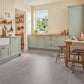 LVT Tile flooring in Portland Stone — 228.6mm wide, 2.5mm thick
