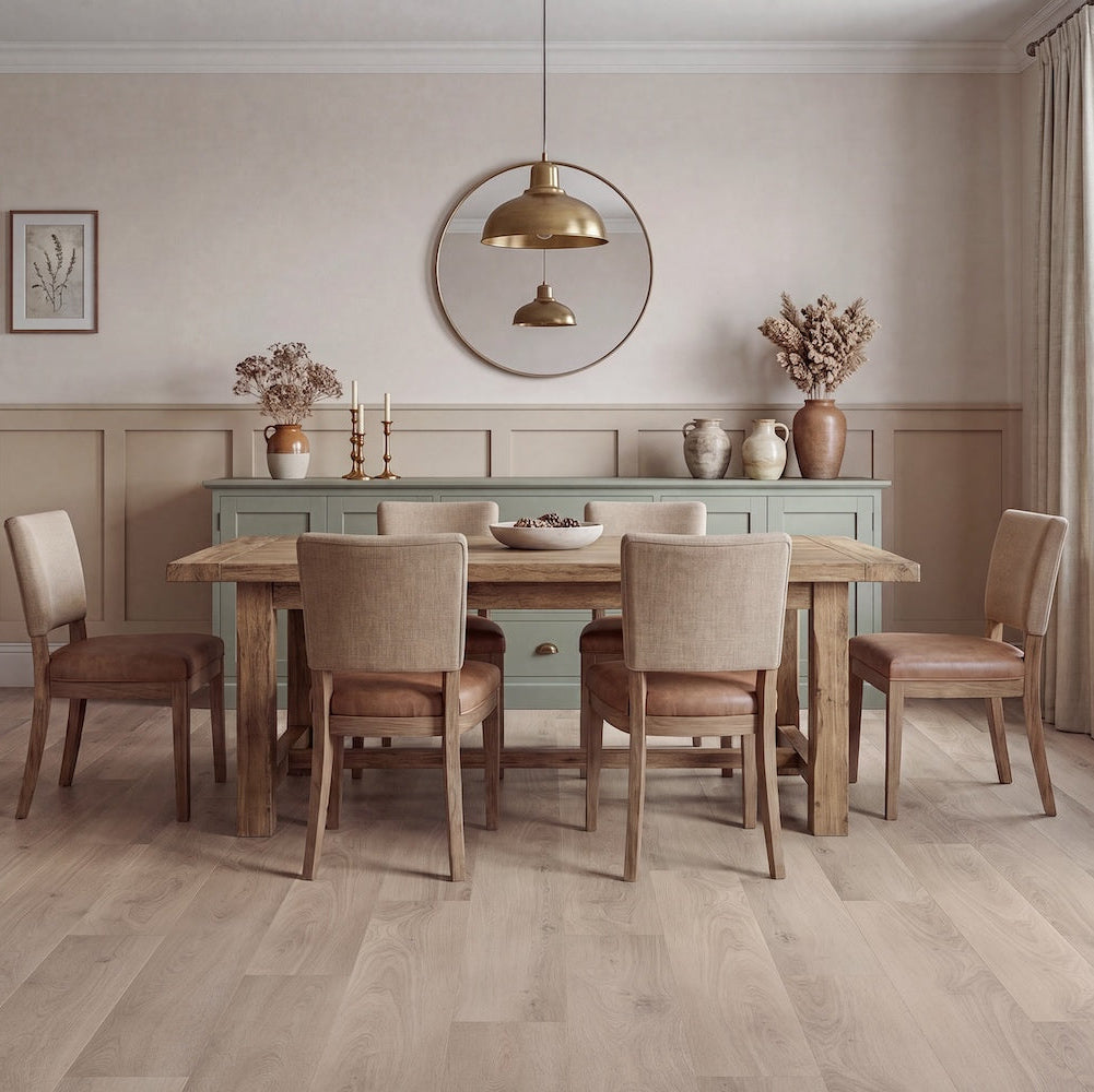Lusso Flooring Village LVT Plank — Chalk Mist - (SAMPLE)