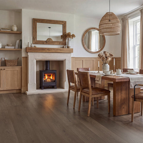 Lusso Flooring Village LVT Plank — Vintage Walnut