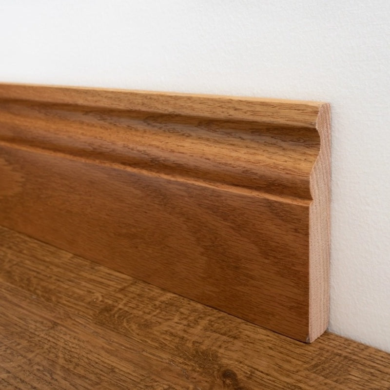 Lusso Golden Oak Skirting Board 120 x 20mm - SS3