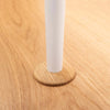 Lacquered Oak Pipe Covers Set 2 SS2