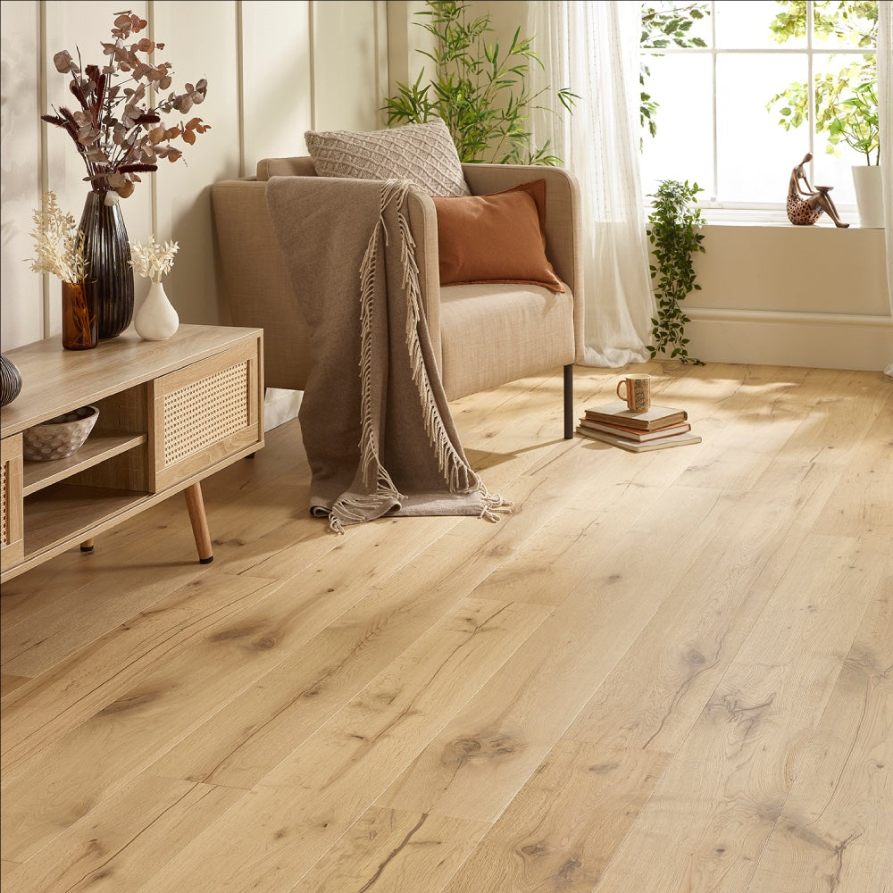 Messina Invisible Oiled Click Engineered Oak 190mm - (SAMPLE)