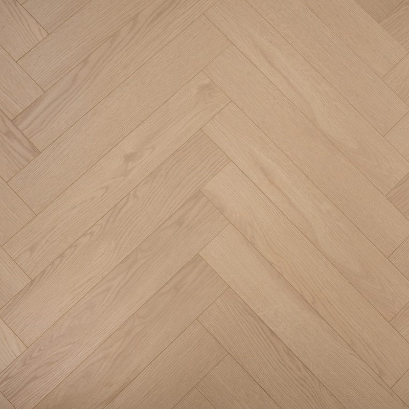 Milan 12mm Kensington Oak Herringbone Laminate Flooring