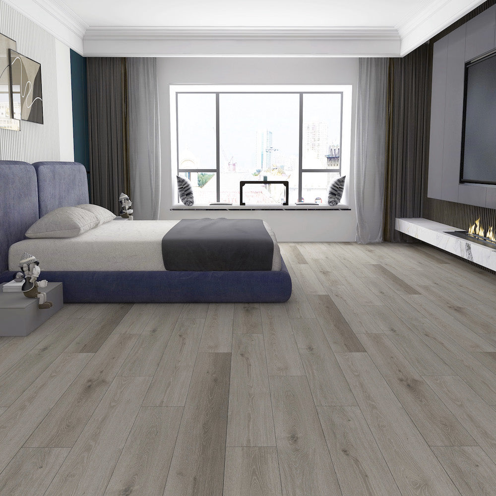 Lusso Matera Plank Boat Shack Oak Click Luxury Vinyl Flooring - (SAMPLE)