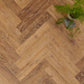 Job Lot - 16 Packs/17.824sqm of Lusso Flooring Portofino Herringbone Norwegian Oak SPC Click Vinyl - (SAMPLE)