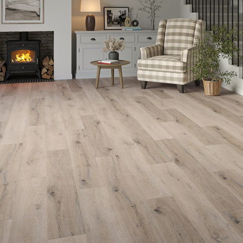 Lusso Taranto Cliffside Oak SPC Click Vinyl Flooring