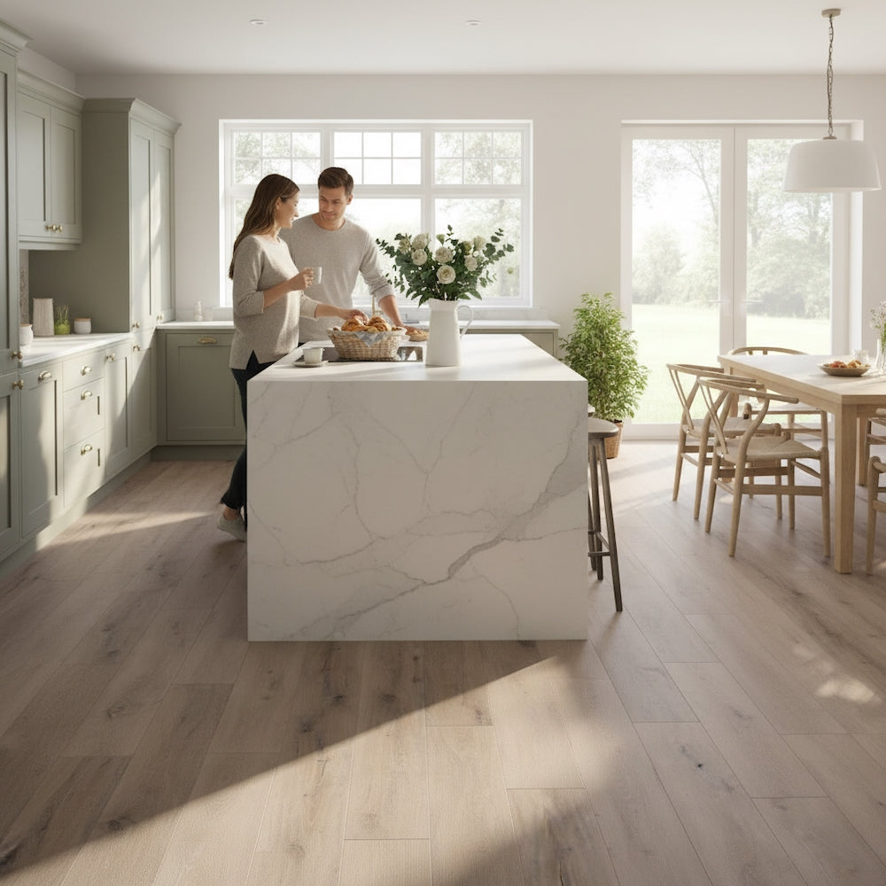 Lusso Flooring Taranto Cliffside Oak SPC Click Vinyl