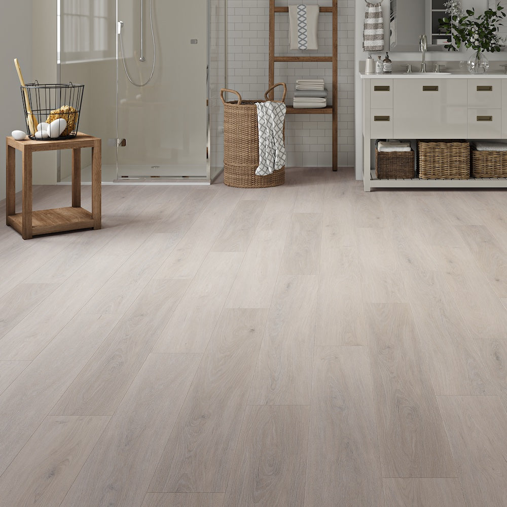Lusso Taranto Harbourview Oak SPC Click Vinyl Flooring - (SAMPLE)