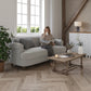 Lusso Flooring Taranto Seagrove Oak Herringbone SPC Click Vinyl