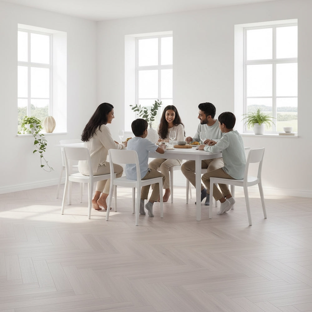 Lusso Flooring Taranto Woodland Oak Herringbone SPC Click Vinyl