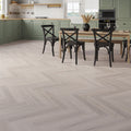 Lusso Taranto Woodland Oak Herringbone SPC Click Vinyl Flooring