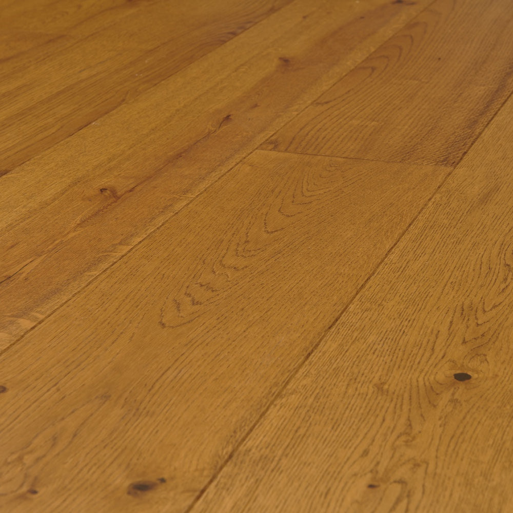 Lusso Venice Luxe Golden Oak Brushed & Lacquered 20/6mm Engineered Oak