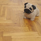 Venice Luxe Golden Oak Brushed & Oiled 20/6mm Herringbone Engineered Wood Flooring - (SAMPLE)
