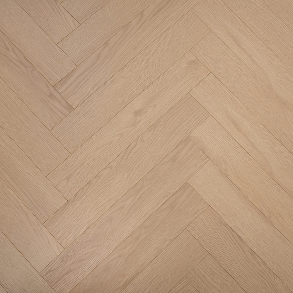 Milan 12mm Kensington Oak Herringbone Laminate