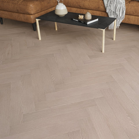 Prato 8mm Camden Oak Herringbone Laminate