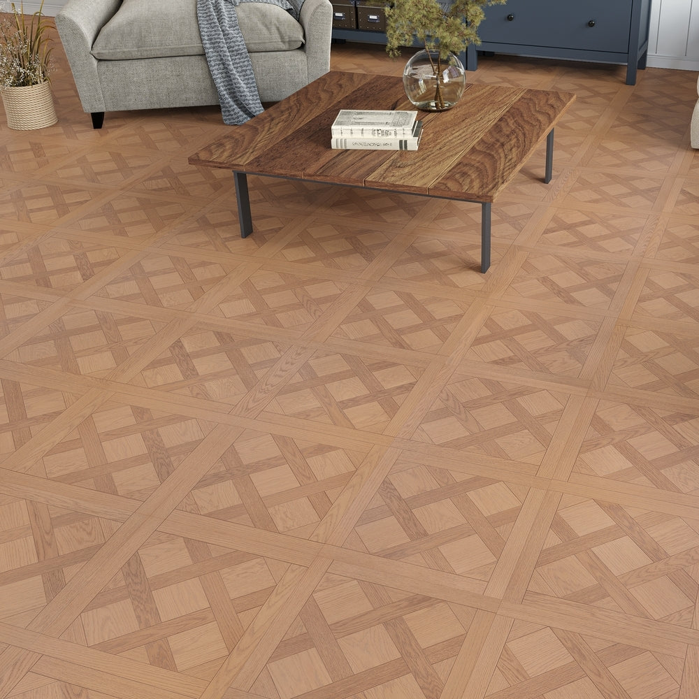 Sassari 12mm Bayswater Oak Versailles Tile Laminate