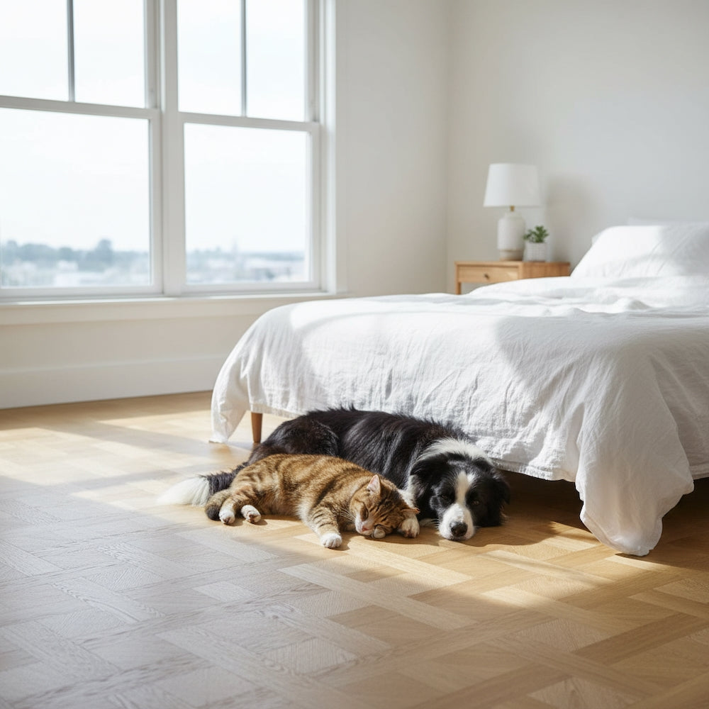 Basket Weave LVT Flooring Textures Country Oak