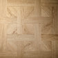 Textures Basket Weave LVT flooring in Light Oak