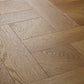Textures Basket Weave LVT flooring in Summer Oak
