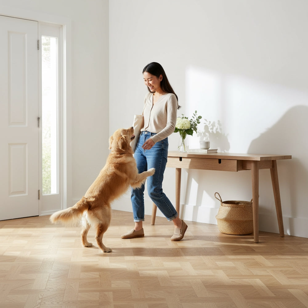 Basket Weave LVT Flooring Textures Summer Oak