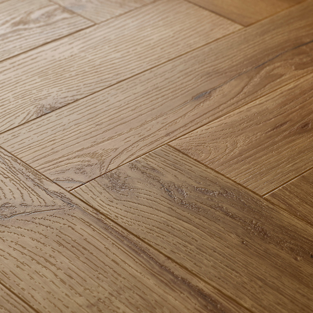 Textures Old English Oak Herringbone TH02 LVT Flooring