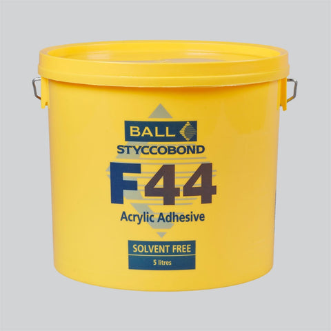 F. Ball Styccobond F44 Solvent Free Acrylic Adhesive 5L/20m2