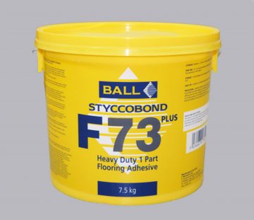 F. Ball Styccobond F73 Plus Heavy Duty Adhesive 7.5kg/25m2