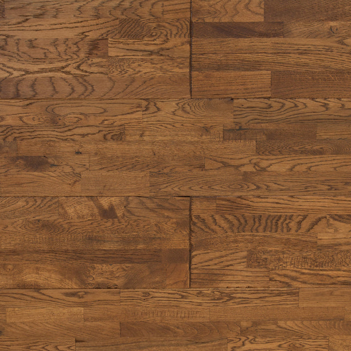 Lusso Florence Golden Hand Scraped & Lacquered Distressed Multi Strip Solid Oak Flooring