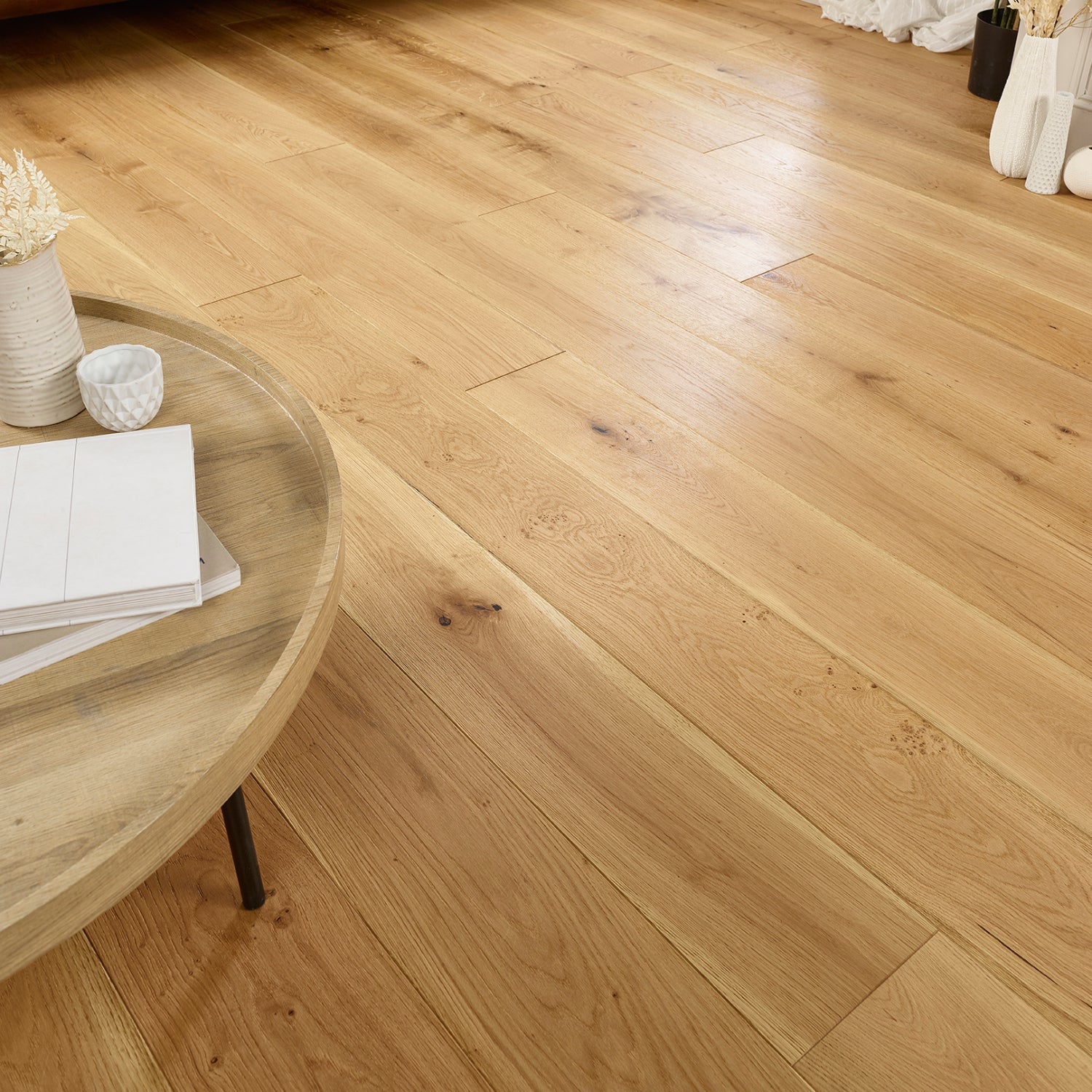 Lusso Catania Natural Brushed & Oiled Engineered Oak 190mm